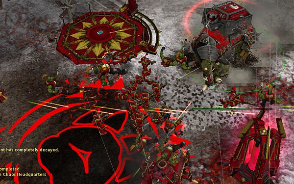 My turn to use a Squiggoth. Eat this, Chaos boys!