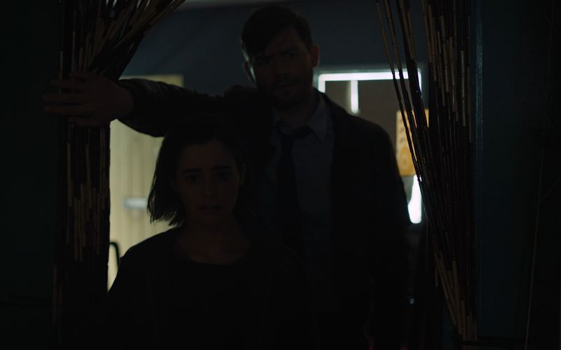 Maybe turn the lights on if you're gonna do some detecting?