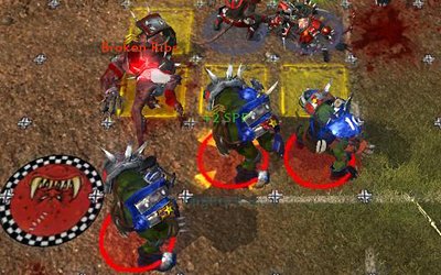 The Rat Ogre gets its ribs broken