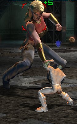 Giganta tries to tickle me to death