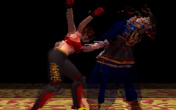 Blurry line punch attack!
