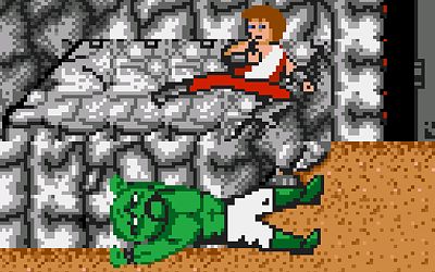 Scoob beats up the Hulk