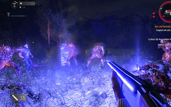A rumble against four volatiles