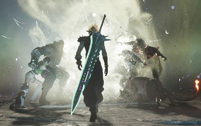 It's very difficult holding back these Whispers, Cloud. Could you maybe not stroll so casually?