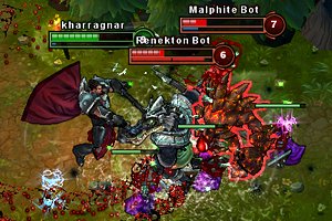 Scoob clearing out the bots