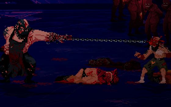 Getting a chain to the face