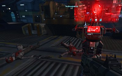 The very rare sight of me standing over dead TR troopers