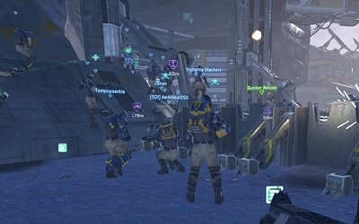 Mustering for an attack on the Vanu