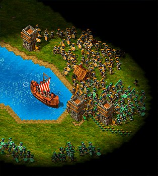 My boat spies on the enemy