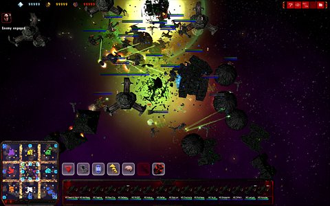 The Borg try an early attack