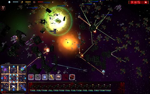 The Klingon fleet arrives to support their allies in the final fight