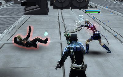 Vizna puts her opponent on his ass