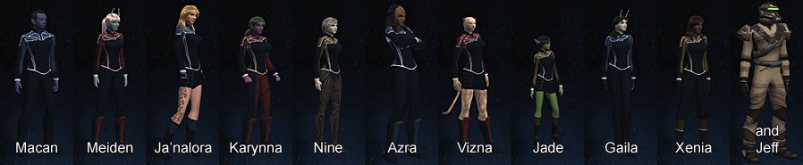 The U.S.S. Kaloris Crew