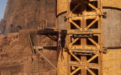 I knew I'd have to climb at least one tower in the open section
