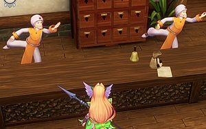 Merchants get their groove on<br /><span class='skye'>(webm video)</span>