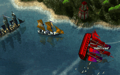 This boat can sail on its side somehow