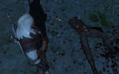 Berengar shows his useless 'bury my head and arms' skill