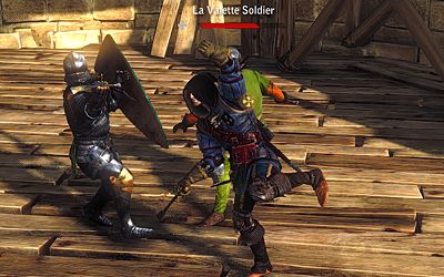 Geralt baffles them with his dancing