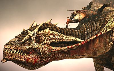 Not the kind of ride Geralt usually enjoys