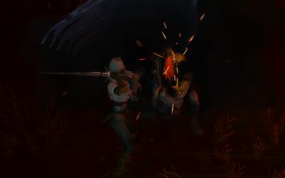 Ciri deals with the crones
