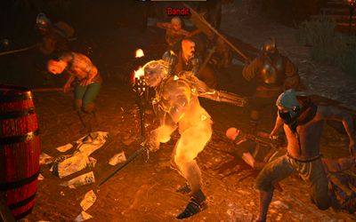 Geralt can always light up a room