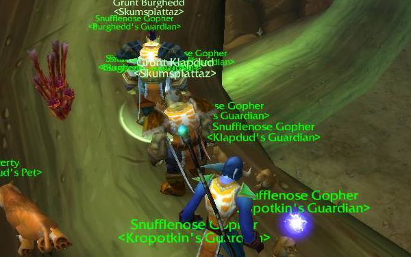 The Splattaz raise an army of gophers