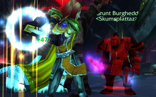 Burghedd goes red as Scoobittch waggles her arse at him