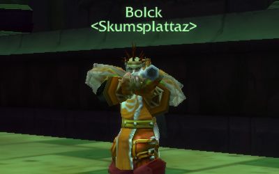 Bolck takes aim