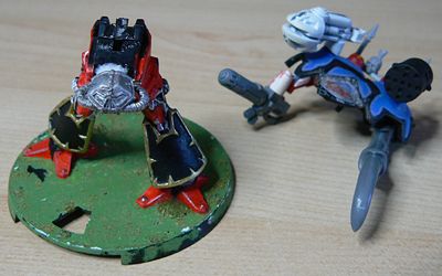 A new Chaos Warlord takes shape