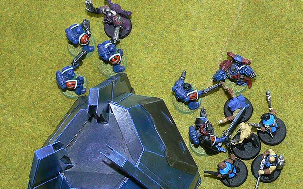 Master Linus and the Sternguard are attacked as they deploy