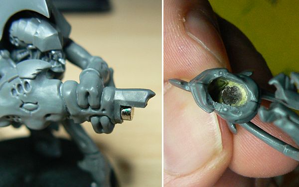 Adding magnets to some guns