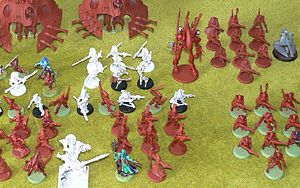 40K Eldar army<br />Photo taken June 2019