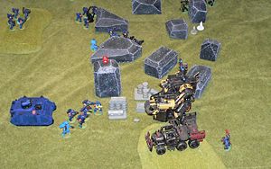 The Orks make short work of the Marines