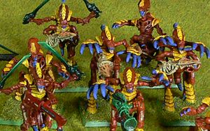 Hive Fleet Odium Primes, Warriors & Shrikes