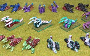 6mm Hive Fleet Odium Combat Spawn