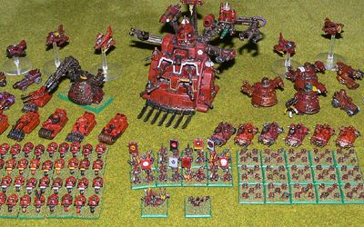 Da red ladz, all ready for fitin'
