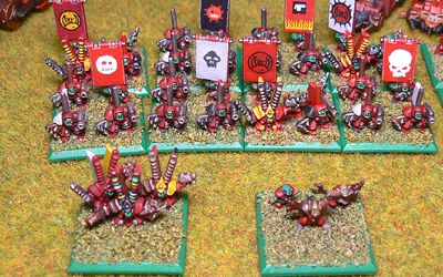 Warlord Smashgrot and his other bossy Orks