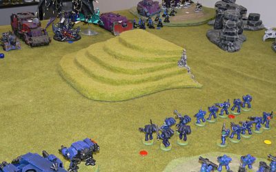 The armies prepare for war