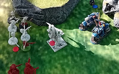 The armies close in