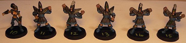 Blood Bowl model painting