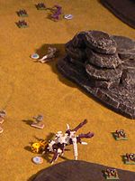 Tyranids and Space Marines clash