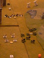 The Space Wolves and their Titan allies thwart an Ork invasion