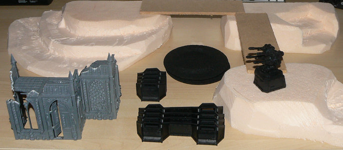 All the terrain that needed finishing