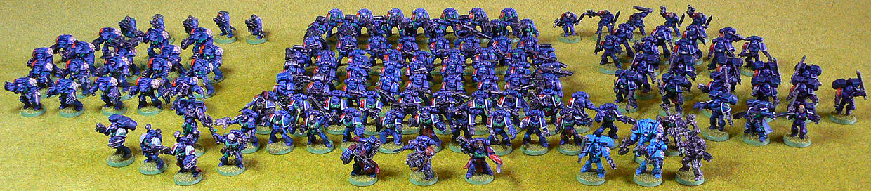 All Storm Tigers infantry complete